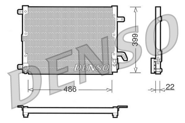 Condenser, air conditioning (DCN13001)