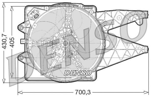 Fan, engine cooling (DER01020)