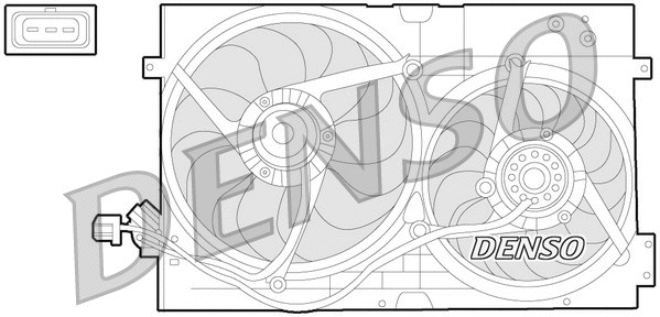 Fan, engine cooling (DER32010)