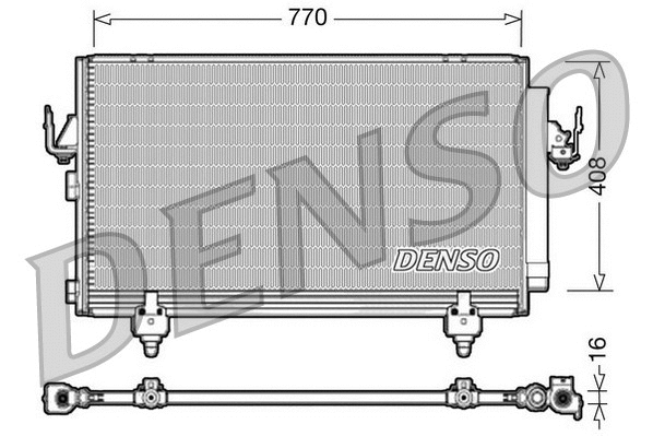 Condenser, air conditioning (DCN50031)
