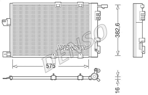 Condenser, air conditioning (DCN20038)