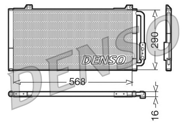 Condenser, air conditioning (DCN24001)