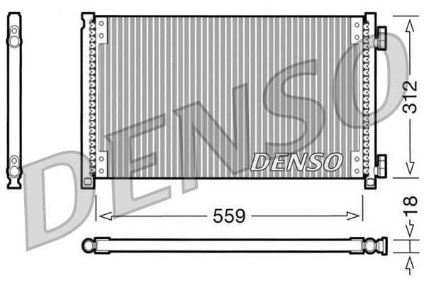 Condenser, air conditioning (DCN09100)