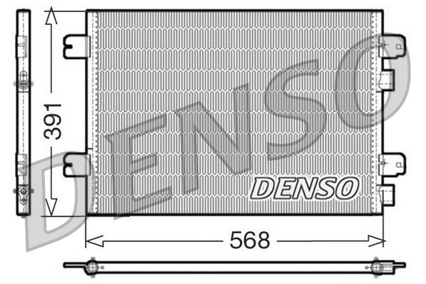 Condenser, air conditioning (DCN23011)