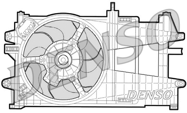 Fan, engine cooling (DER09033)