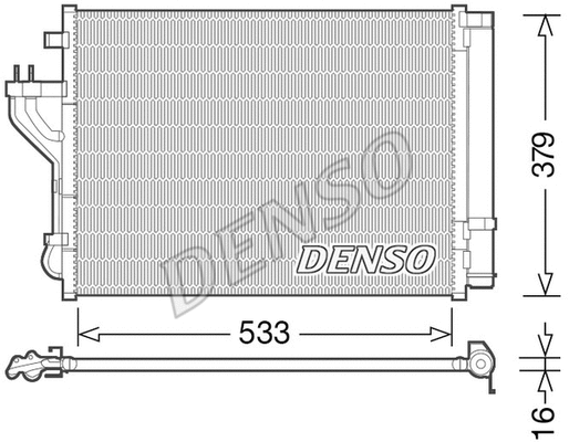 Condenser, air conditioning (DCN41004)