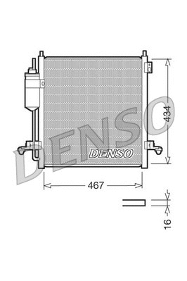 Condenser, air conditioning (DCN45001)