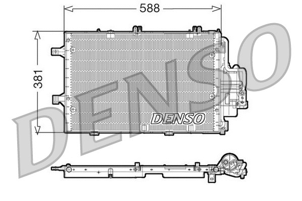 Condenser, air conditioning (DCN20020)