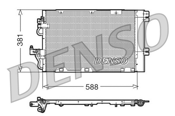 Condenser, air conditioning (DCN20010)