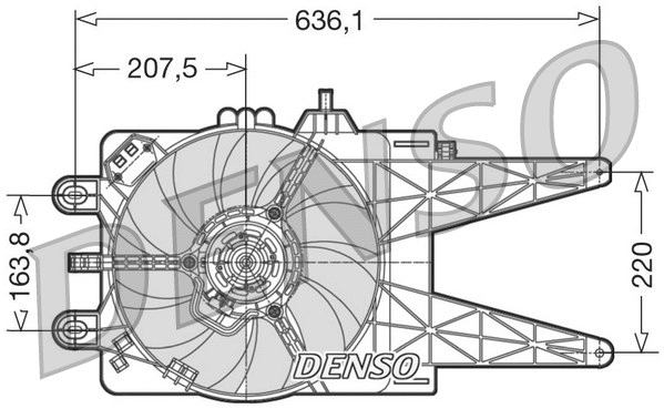 Fan, engine cooling (DER09015)