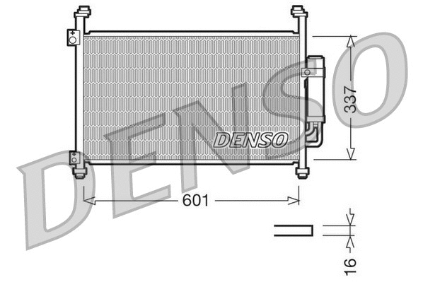 Condenser, air conditioning (DCN40007)