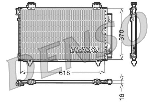 Condenser, air conditioning (DCN50009)