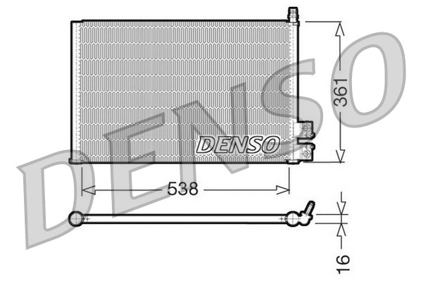 Condenser, air conditioning (DCN10021)