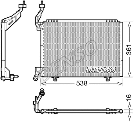 Condenser, air conditioning (DCN10037)