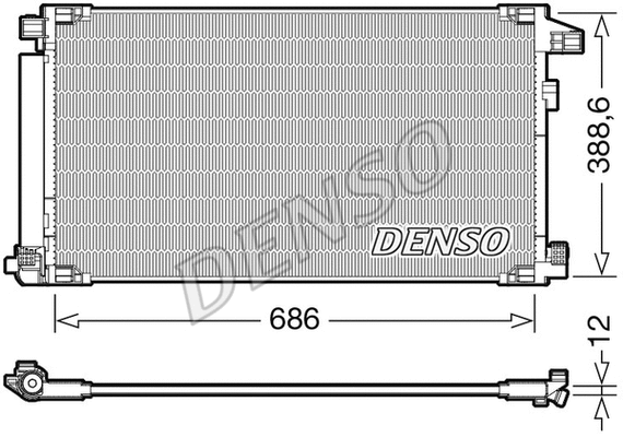 Condenser, air conditioning (DCN50056)