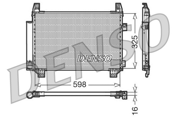 Condenser, air conditioning (DCN50007)