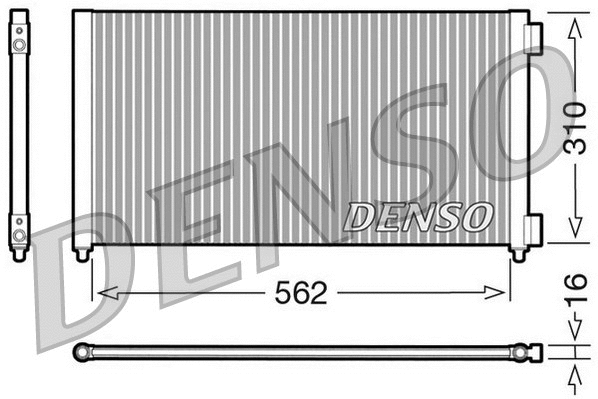 Condenser, air conditioning (DCN09102)
