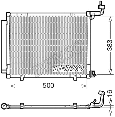 Condenser, air conditioning (DCN10058)