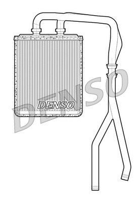 Heat Exchanger, interior heating (DRR12010)