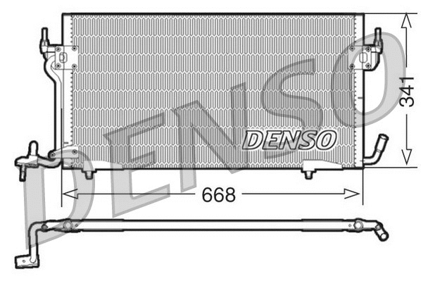 Condenser, air conditioning (DCN21011)