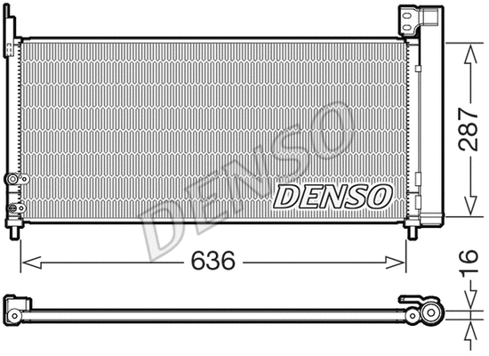 Condenser, air conditioning (DCN50122)