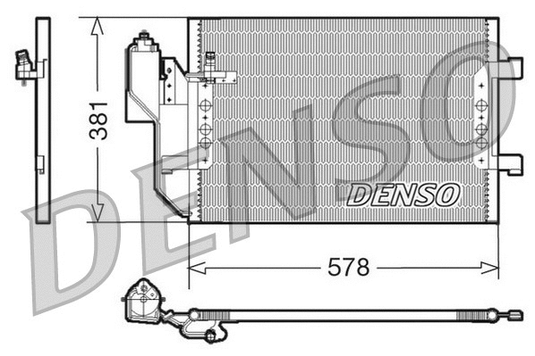 Condenser, air conditioning (DCN17002)