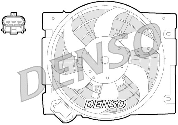 Fan, engine cooling (DER20013)