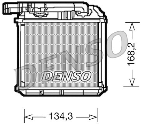 Heat Exchanger, interior heating (DRR28001)