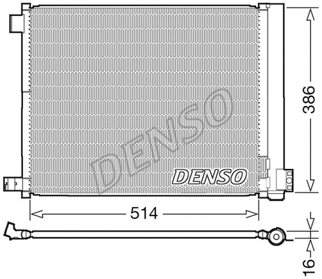 Condenser, air conditioning (DCN46022)
