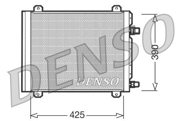 Condenser, air conditioning (DCN23004)