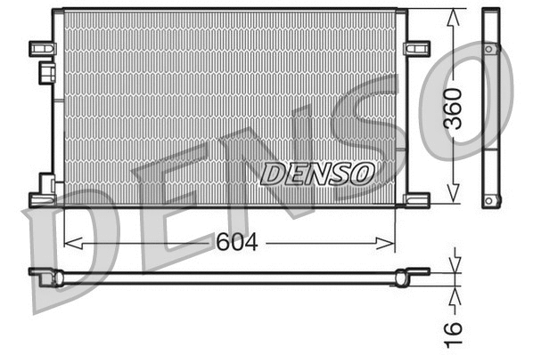 Condenser, air conditioning (DCN23019)