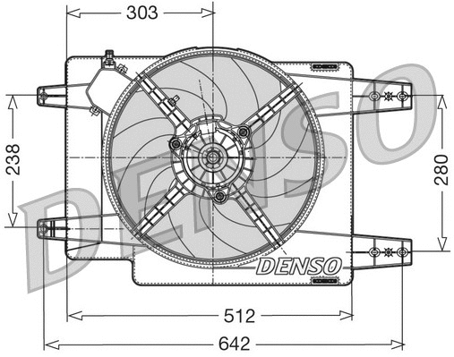 Fan, engine cooling (DER01011)