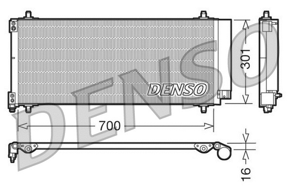 Condenser, air conditioning (DCN21027)