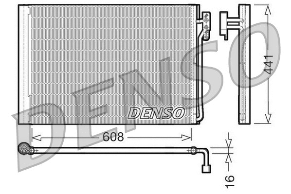 Condenser, air conditioning (DCN14001)