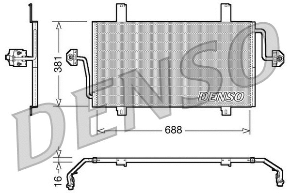 Condenser, air conditioning (DCN23016)