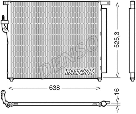 Condenser, air conditioning (DCN10049)