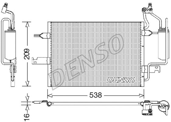 Condenser, air conditioning (DCN20026)