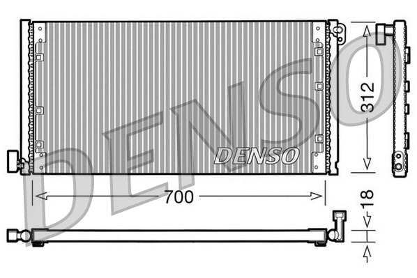 Condenser, air conditioning (DCN12001)