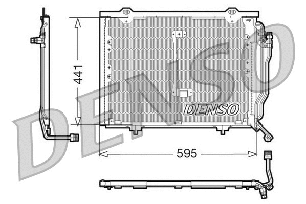 Condenser, air conditioning (DCN17012)