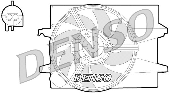 Fan, engine cooling (DER10004)