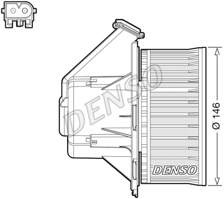 Interior Blower (DEA17032)