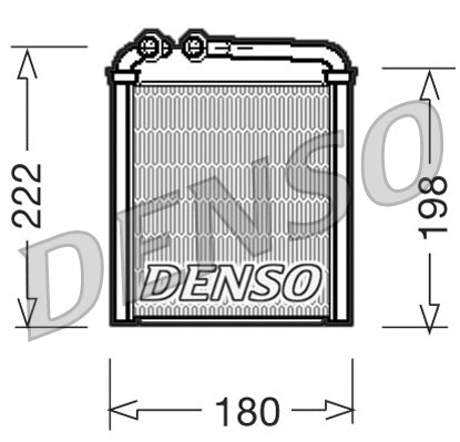 Heat Exchanger, interior heating (DRR32005)
