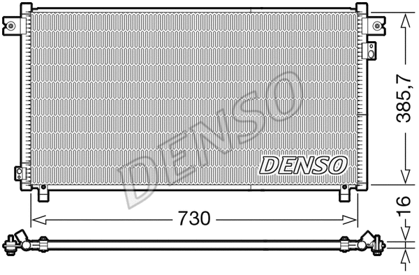 Condenser, air conditioning (DCN46033)