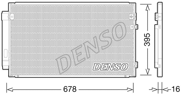 Condenser, air conditioning (DCN51012)