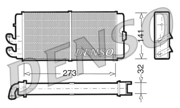 Heat Exchanger, interior heating (DRR02001)