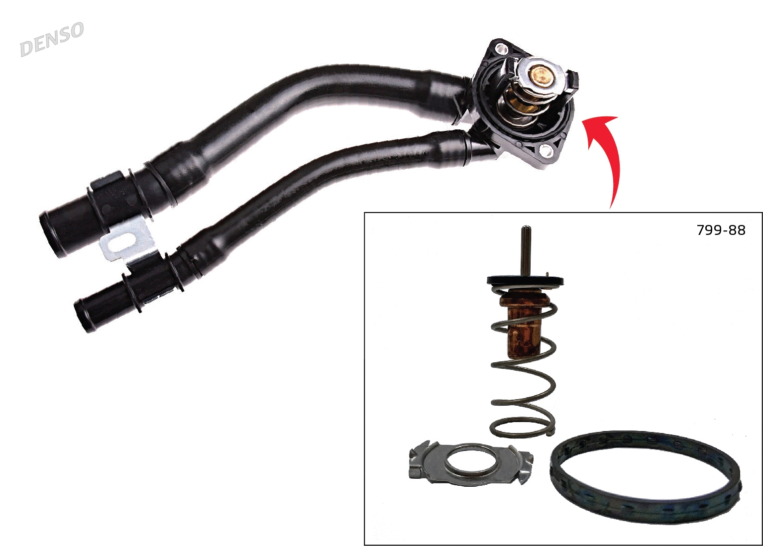 Thermostat, coolant (DTM88799)