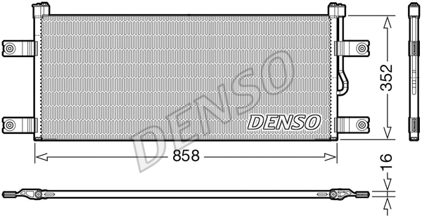 Condenser, air conditioning (DCN99069)
