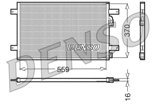 Condenser, air conditioning (DCN32014)