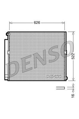 Condenser, air conditioning (DCN50021)