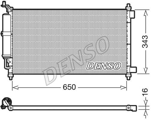 Condenser, air conditioning (DCN46020)